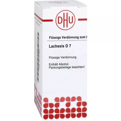 LACHESIS D 7 Ředění, 20 ml