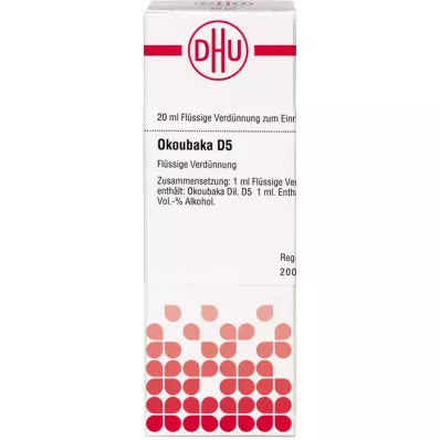 OKOUBAKA D5 ředění, 20 ml OKOUBAKA D5 ředění, 20 ml