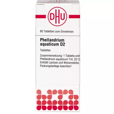 Phellandrium Aquat D 2, 80 ks