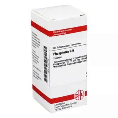 PHOSPHORUS C 6 tablet, 80 ks PHOSPHORUS C 6 tablet, 80 ks