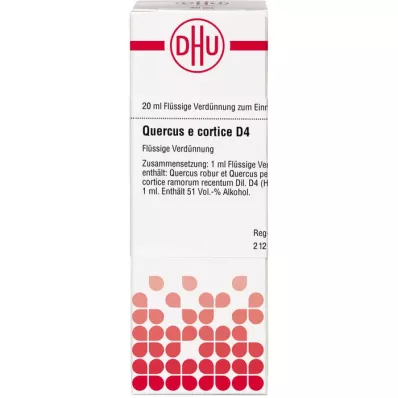 QUERCUS e CORTICE d 4 ředění, 20 ml QUERCUS e CORTICE d 4 ředění, 20 ml