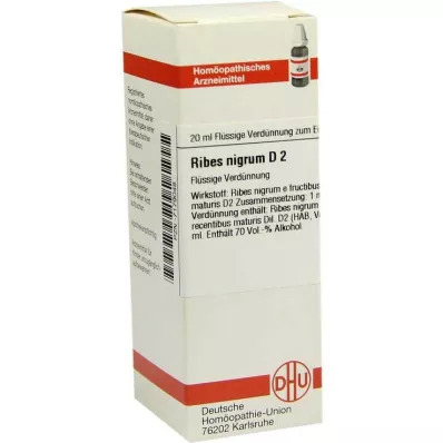 RIBES NIGRUM D2 ředění, 20 ml