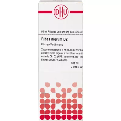 RIBES NIGRUM D2 ředění, 50 ml