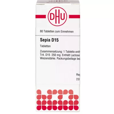 Sépie D15, 80 ks