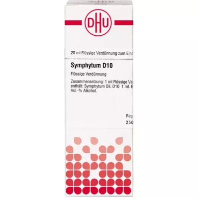 SYMPHYTUM D 10 Ředění, 20 ml