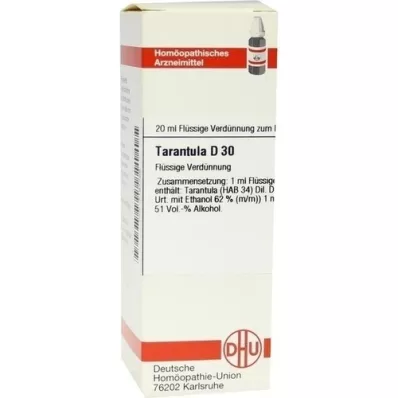 TARANTULA D 30 Ředění, 20 ml TARANTULA D 30 Ředění, 20 ml