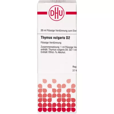Thymus Vulg D 2, 20 ml