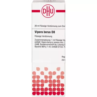 VIPERA BERUS D 8, 20 ml