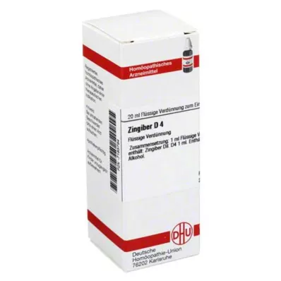 ZINGIBER D4 ředění, 20 ml