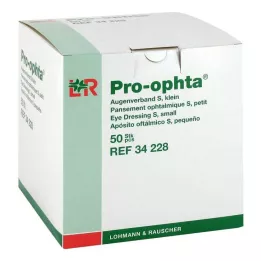 PRO-OPHTA Obvaz na oči S malý, 50 ks