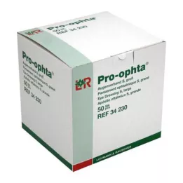 PRO-OPHTA Obvaz na oči S velký, 50 ks