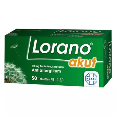 LORANO akutní tablety, 50 ks