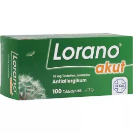 LORANO Akutní tablety, 100 ks