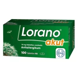 LORANO akutní tablety, 100 ks