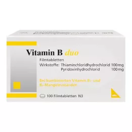 VITAMIN B DUO Potahované tablety, 100 ks