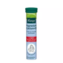 KNEIPP Magnesium+Calcium šumivé tablety, 20 ks