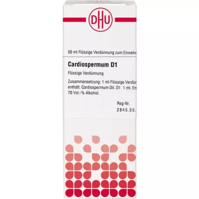 CARDIOSPERMUM D 1 ředění, 50 ml