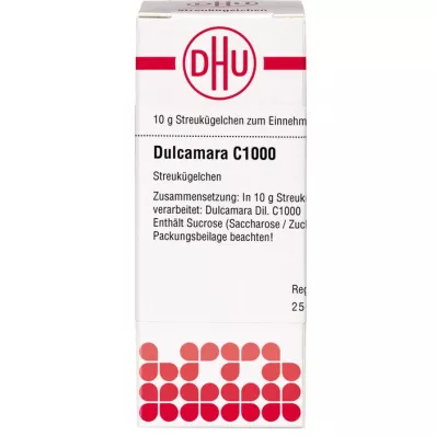 DULCAMARA C 1000 Globuli, 10 g DULCAMARA C 1000 Globuli, 10 g