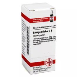 GINKGO BILOBA D3 Globuli, 10 g