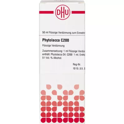 PHYTOLACCA C200, 50 ml