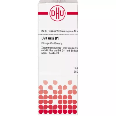 UVA URSI D 1 ředění, 20 ml