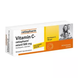 VITAMIN C-RATIOPHARM retard 500 mg tobolky, 100 ks