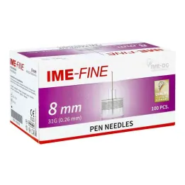 Ime Fine Universal 31g/8mm perové kanyly (100 kusů)