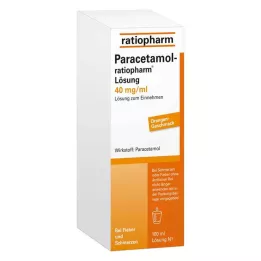 PARACETAMOL-roztok ratiopharm, 100 ml