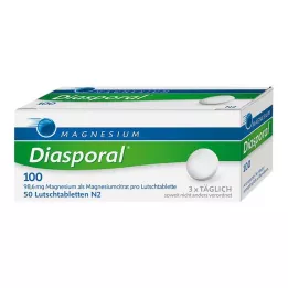 MAGNESIUM DIASPORAL 100 pastilek, 50 ks