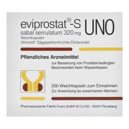 EVIPROSTAT-S sabal serrulatum 320 uno tobolek, 200 ks