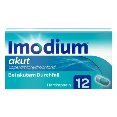 IMODIUM akutní tvrdé tobolky, 12 ks IMODIUM akutní tvrdé tobolky, 12 ks