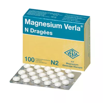 MAGNESIUM VERLA N dražé, 10X100 St