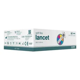 Klinion Soft jemné barevné lancety 28 G, 110 ks