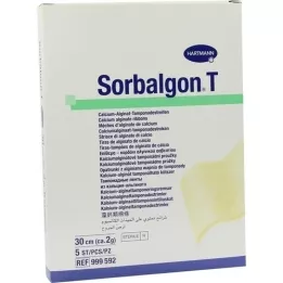 SORBALGON t Tamponade pruhy 2 g/30 cm, 5 ks