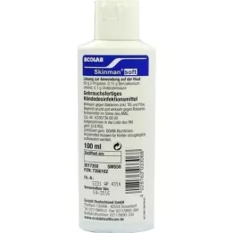 SKINMAN Poctaná láhev s dezinfekcí měkké ruky, 100 ml
