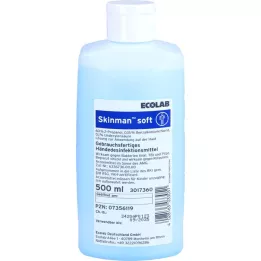 SKINMAN lahvička s dávkovačem měkké dezinfekce rukou, 500 ml
