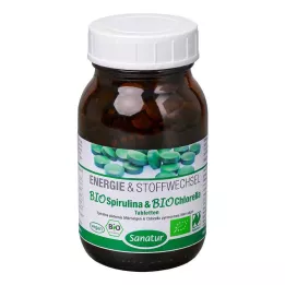 BIOSPIRULINA &amp; Biochlorella 2v1 tablety, 250 ks