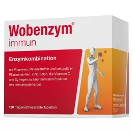 WOBENZYM immun gastrorezistentní tablety, 120 ks