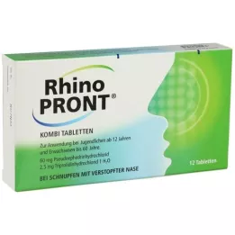 RHINOPRONT Kombi tablety, 12 ks