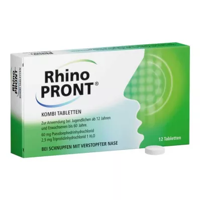 RHINOPRONT Kombinované tablety, 12 ks