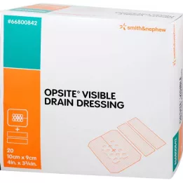 OPSITE Viditelné drenážní asociace 9x10 cm, 20 ks