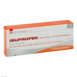 IBUPROFEN Hemopharm 400 mg potahované tablety, 20 ks