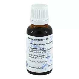 KALIUM JODATUM D 2 ředění hanosanu, 20 ml