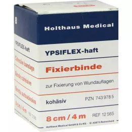 YPSIFLEX Lepící fixační páska 8 cm x 4 m, 1 ks