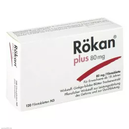 RÖKAN Plus 80 mg potahované tablety, 120 ks