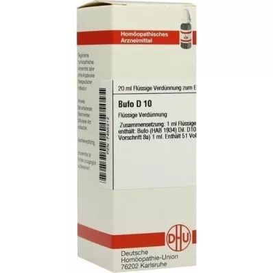 BUFO D 10 Ředění, 20 ml
