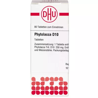 PHYTOLACCA D10, 80 ks