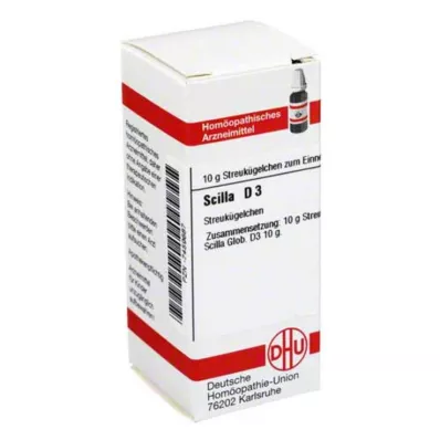 SCILLA D3 Globuli, 10 g