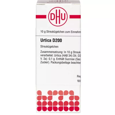 URTICA D 200 Globuli, 10 g