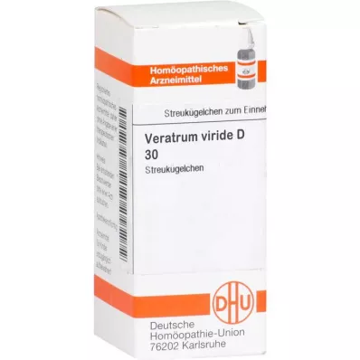 VERATRUM VIRIDE D 30 Globuli, 10 g